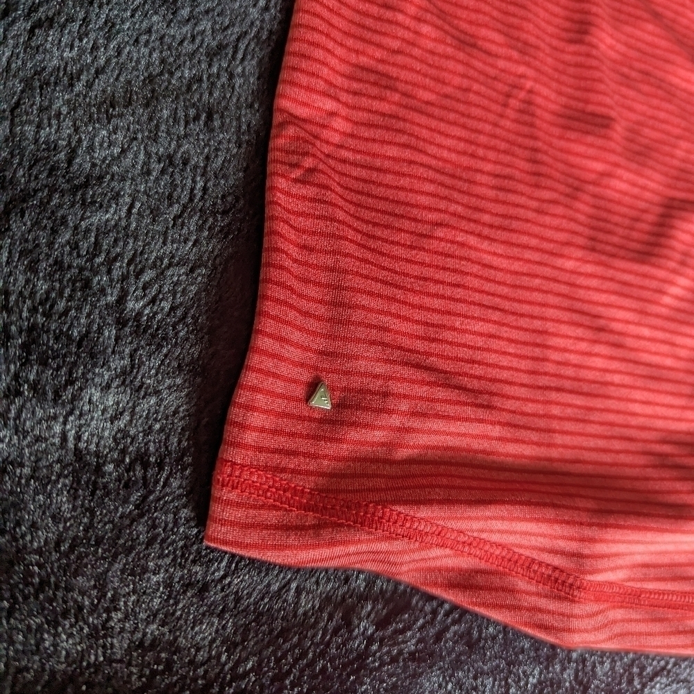 EUC Antigua Red Corset Lace Hammer Strength Tank XS - Picture 2 of 4